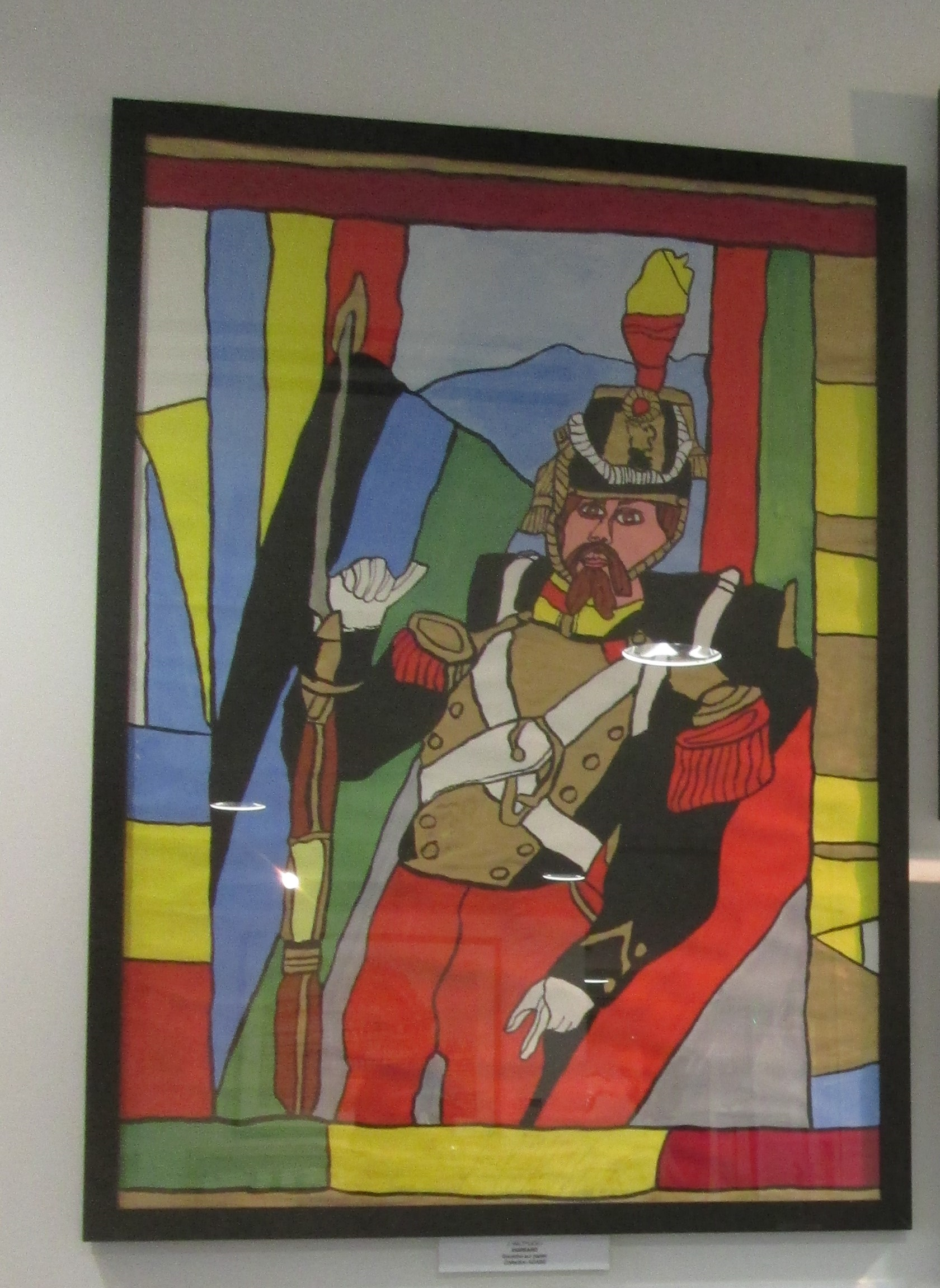Art Brut als Kontrast im feudalen Kaisergang